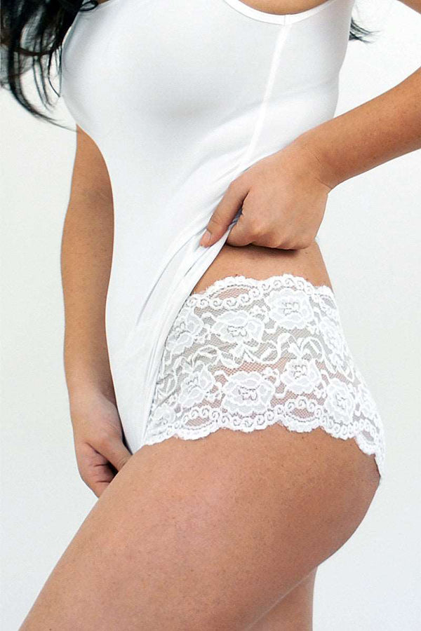 SHORT FLING - White